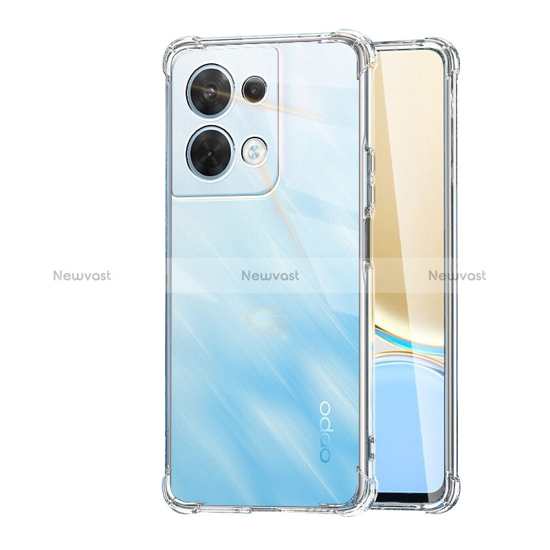 Ultra-thin Transparent TPU Soft Case T14 for Xiaomi Redmi Note 13 5G Clear