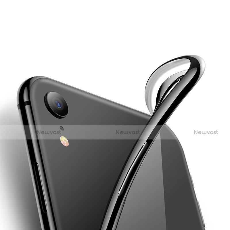 Ultra-thin Transparent TPU Soft Case T15 for Apple iPhone XR Black