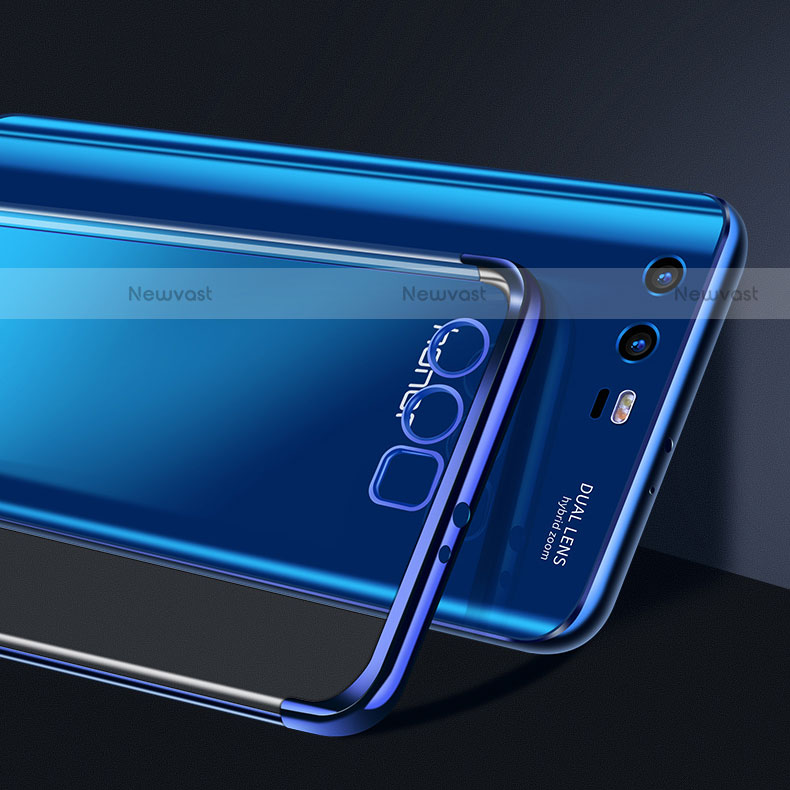 Ultra-thin Transparent TPU Soft Case T15 for Huawei Honor 9 Blue