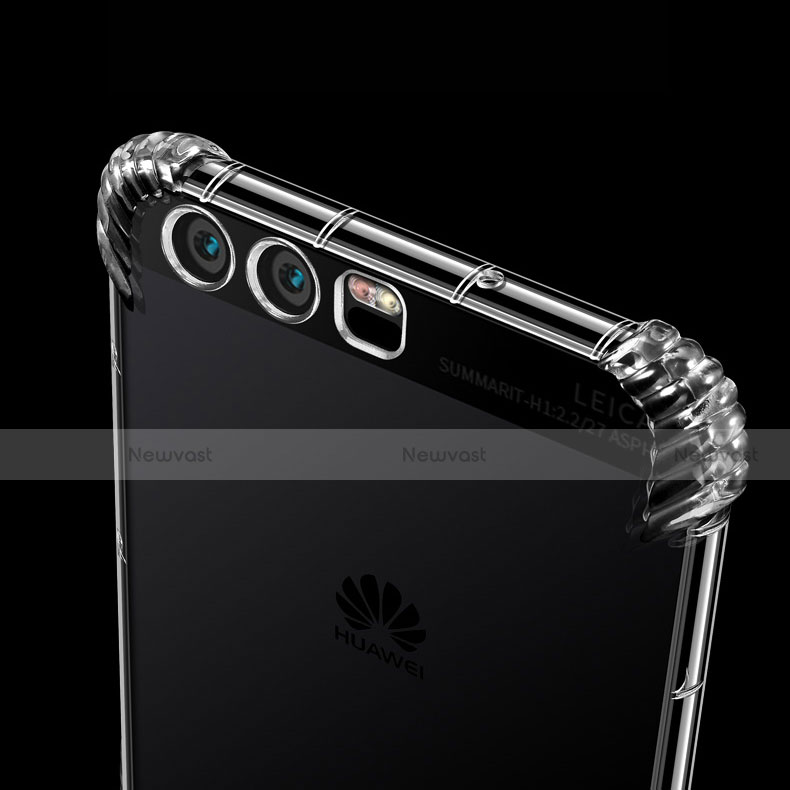 Ultra-thin Transparent TPU Soft Case T15 for Huawei P10 Clear