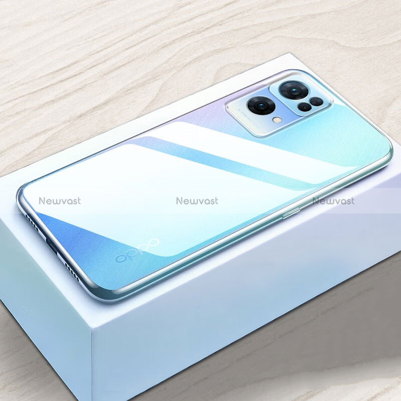 Ultra-thin Transparent TPU Soft Case T15 for Oppo Reno7 Pro 5G Clear