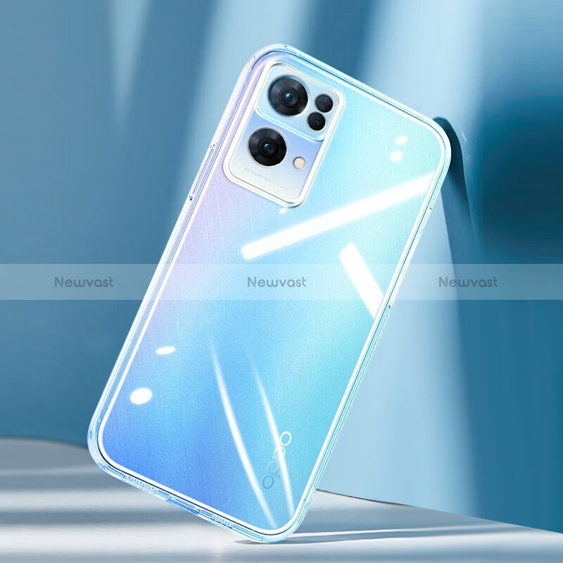 Ultra-thin Transparent TPU Soft Case T15 for Oppo Reno7 Pro 5G Clear