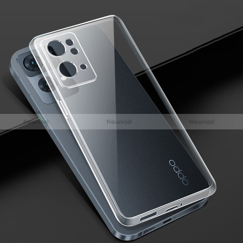 Ultra-thin Transparent TPU Soft Case T15 for Oppo Reno7 Pro 5G Clear