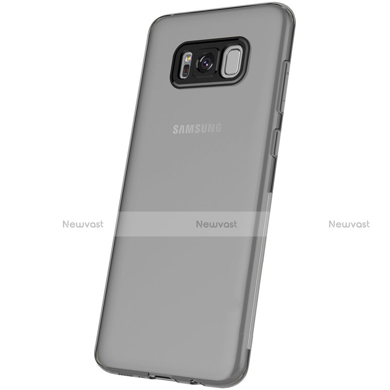 Ultra-thin Transparent TPU Soft Case T15 for Samsung Galaxy S8 Black