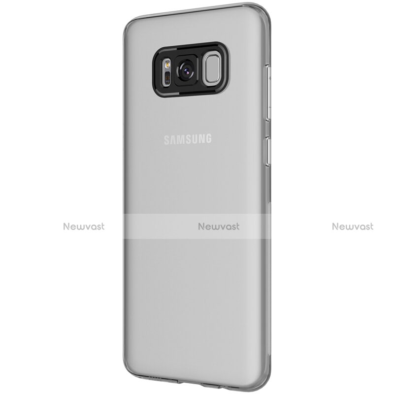 Ultra-thin Transparent TPU Soft Case T15 for Samsung Galaxy S8 Gray