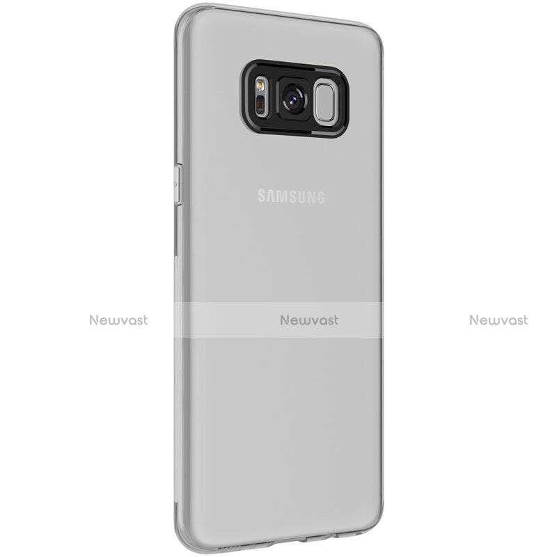 Ultra-thin Transparent TPU Soft Case T15 for Samsung Galaxy S8 Gray