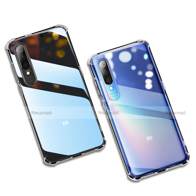 Ultra-thin Transparent TPU Soft Case T15 for Xiaomi Mi 9 Lite Clear