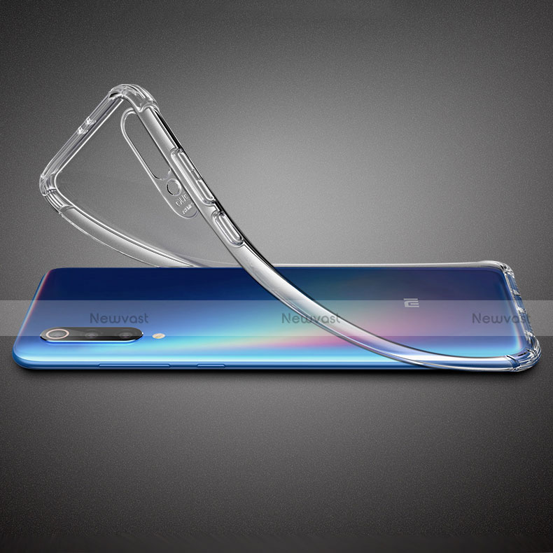 Ultra-thin Transparent TPU Soft Case T15 for Xiaomi Mi 9 Pro 5G Clear