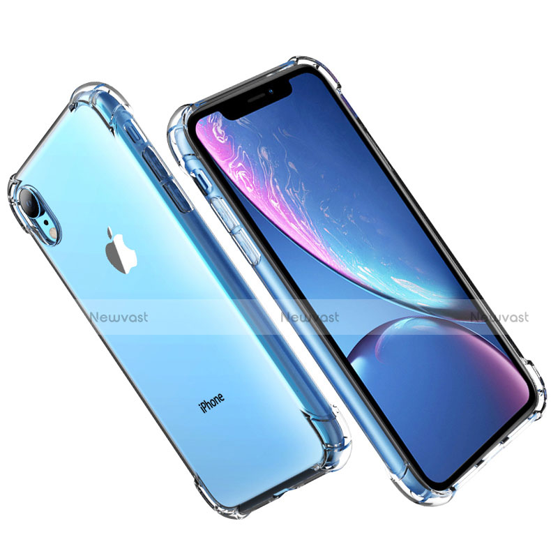 Ultra-thin Transparent TPU Soft Case T16 for Apple iPhone XR Clear