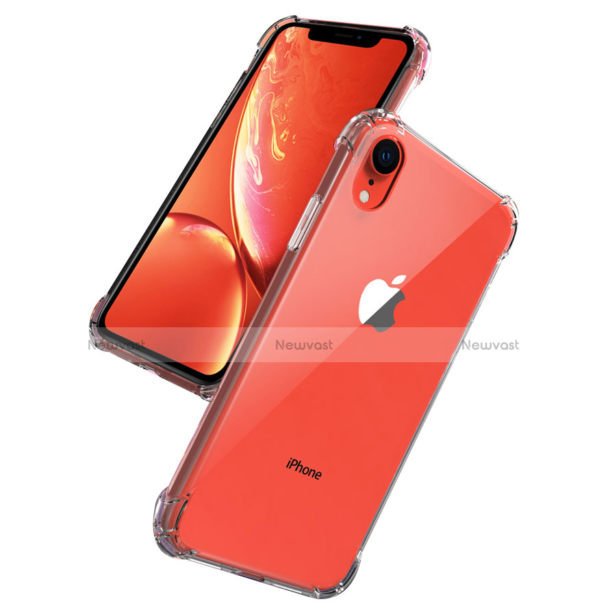 Ultra-thin Transparent TPU Soft Case T16 for Apple iPhone XR Clear