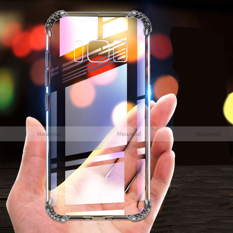 Ultra-thin Transparent TPU Soft Case T16 for Samsung Galaxy S8 Clear