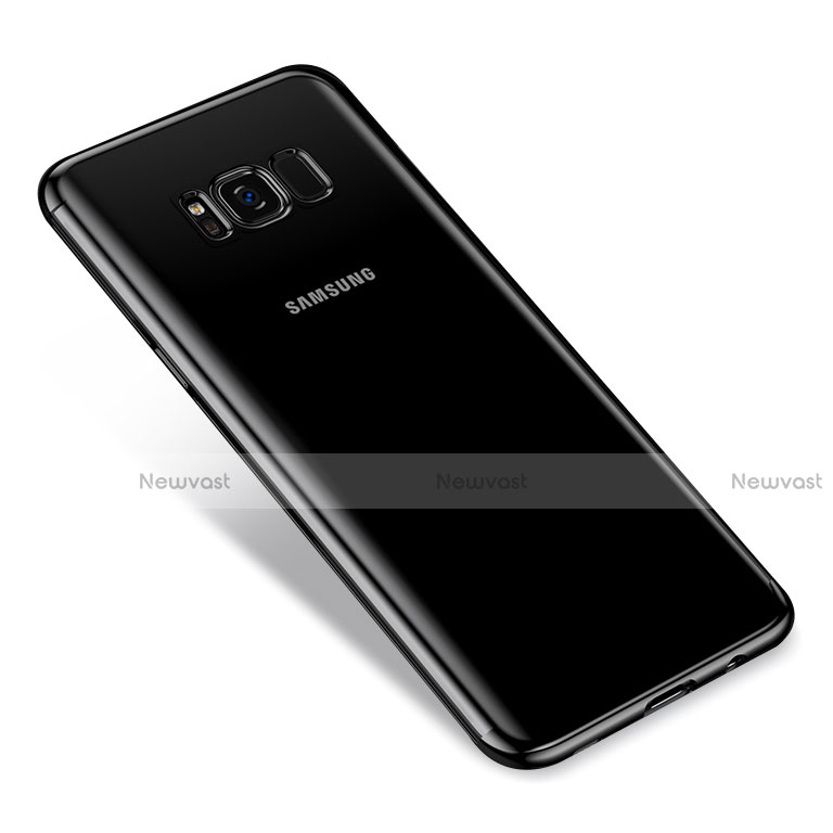 Ultra-thin Transparent TPU Soft Case T17 for Samsung Galaxy S8 Black