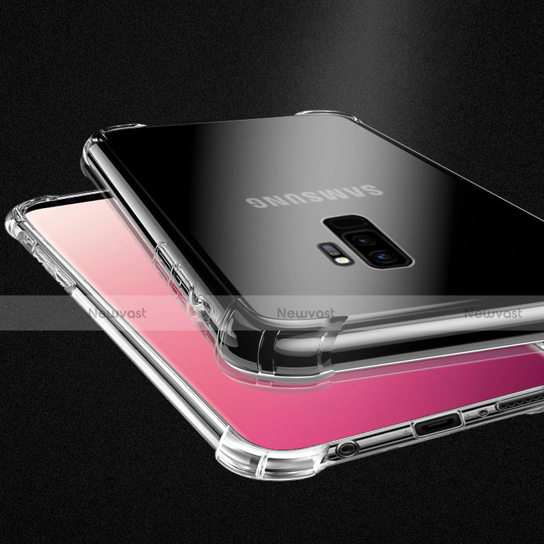 Ultra-thin Transparent TPU Soft Case T17 for Samsung Galaxy S9 Plus Clear