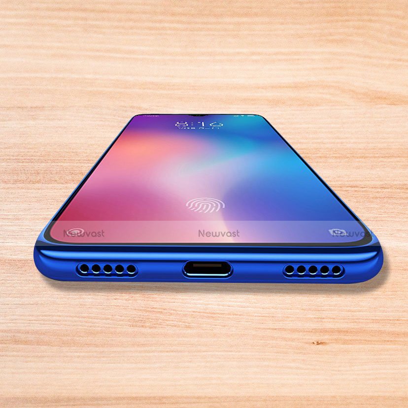 Ultra-thin Transparent TPU Soft Case T17 for Xiaomi Mi 9 Blue