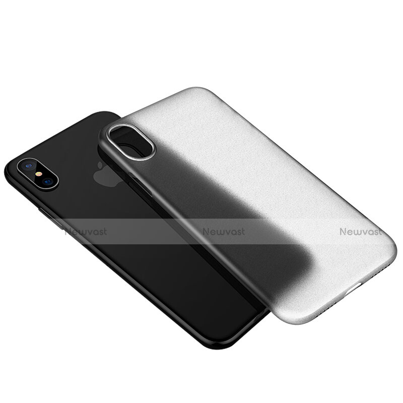 Ultra-thin Transparent TPU Soft Case T18 for Apple iPhone X White