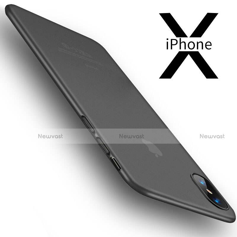 Ultra-thin Transparent TPU Soft Case T18 for Apple iPhone Xs Max Gray