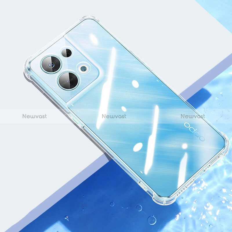 Ultra-thin Transparent TPU Soft Case T18 for Oppo Reno9 Pro+ Plus 5G Clear