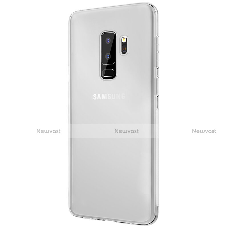 Ultra-thin Transparent TPU Soft Case T20 for Samsung Galaxy S9 Plus White