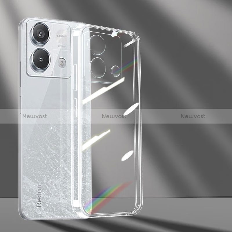 Ultra-thin Transparent TPU Soft Case T20 for Xiaomi Redmi Note 13 Pro 5G Clear