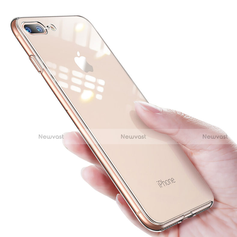 Ultra-thin Transparent TPU Soft Case T24 for Apple iPhone 7 Plus Clear