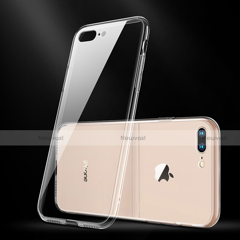 Ultra-thin Transparent TPU Soft Case T24 for Apple iPhone 8 Plus Clear