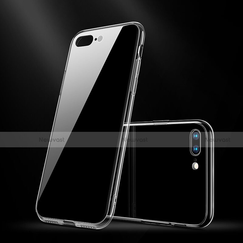 Ultra-thin Transparent TPU Soft Case T26 for Apple iPhone 7 Plus Clear