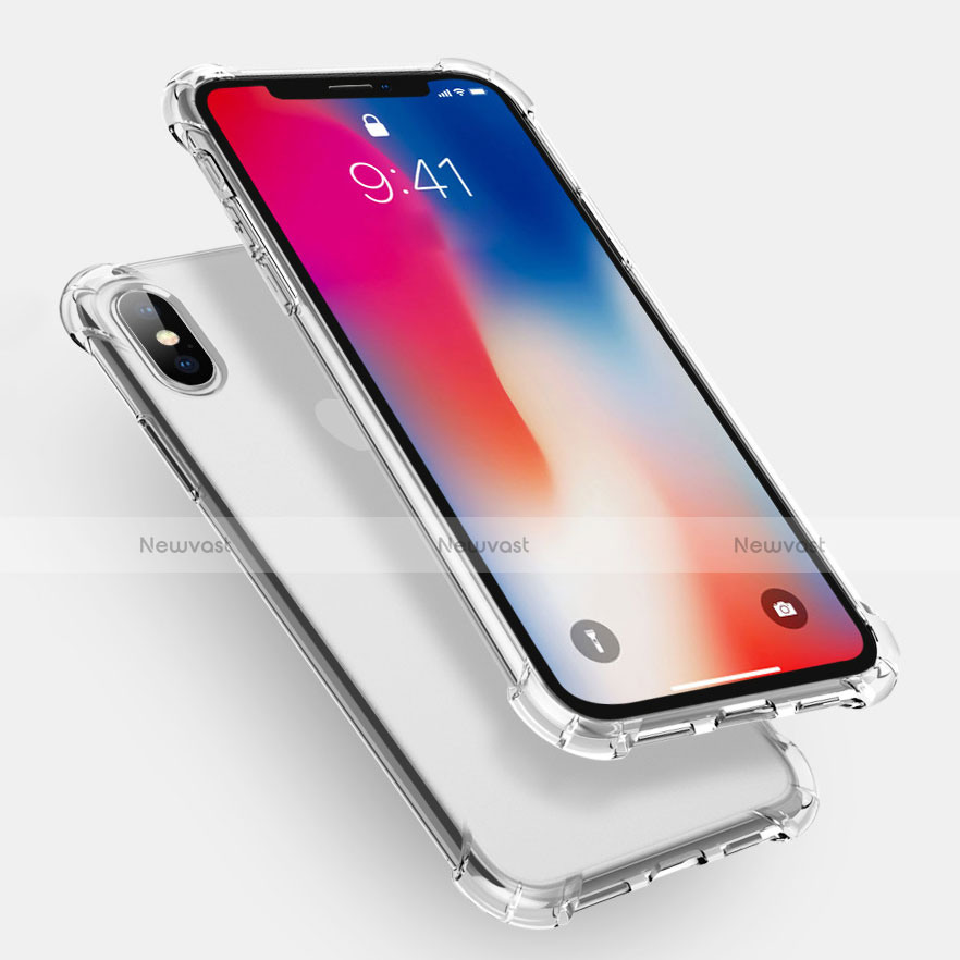 Ultra-thin Transparent TPU Soft Case U01 for Apple iPhone X