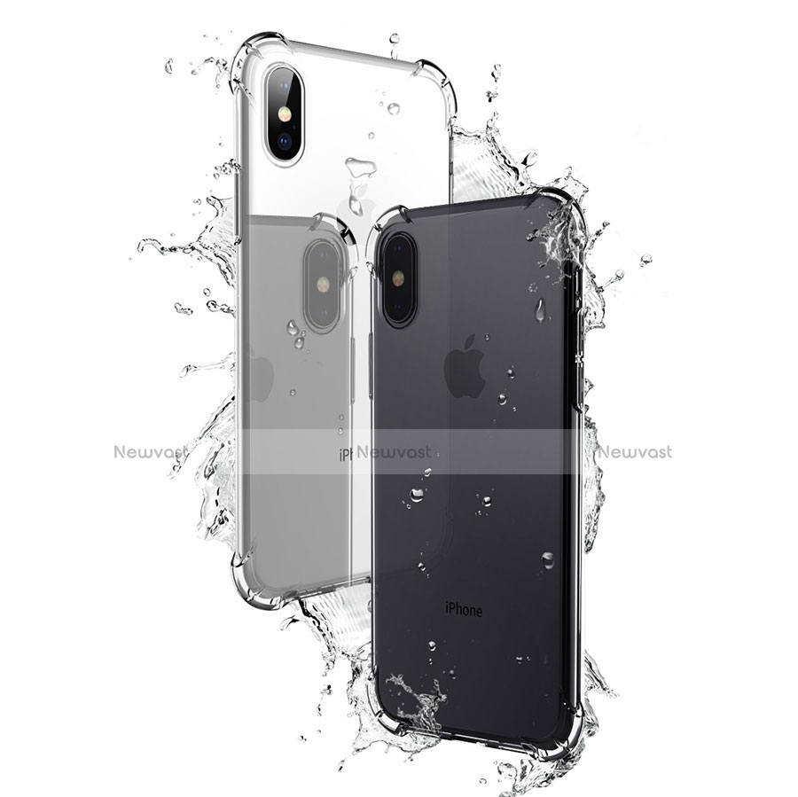 Ultra-thin Transparent TPU Soft Case U01 for Apple iPhone Xs