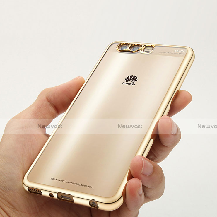 Ultra-thin Transparent TPU Soft Case U02 for Huawei P10 Gold