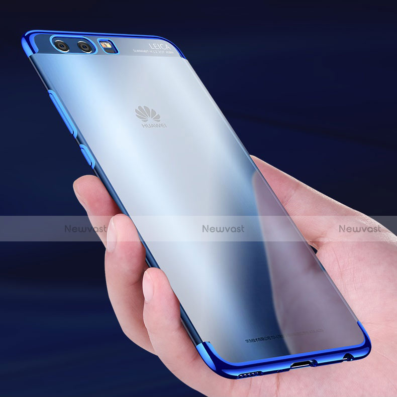 Ultra-thin Transparent TPU Soft Case U03 for Huawei P10 Blue