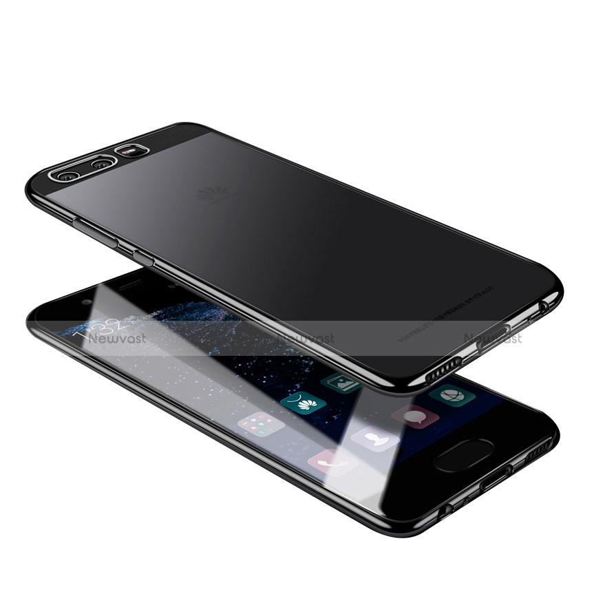 Ultra-thin Transparent TPU Soft Case U05 for Huawei P10 Black