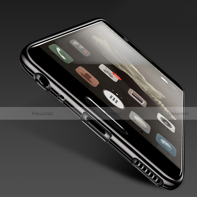 Ultra-thin Transparent TPU Soft Case U05 for Huawei P10 Black