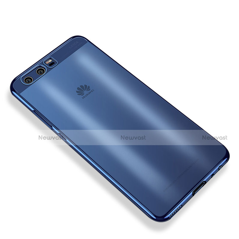 Ultra-thin Transparent TPU Soft Case U05 for Huawei P10 Blue