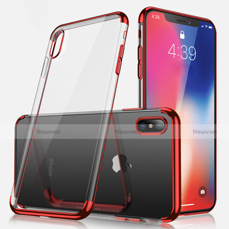 Ultra-thin Transparent TPU Soft Case V02 for Apple iPhone Xs