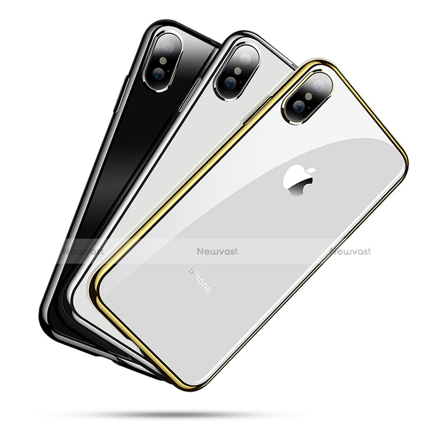 Ultra-thin Transparent TPU Soft Case V03 for Apple iPhone Xs