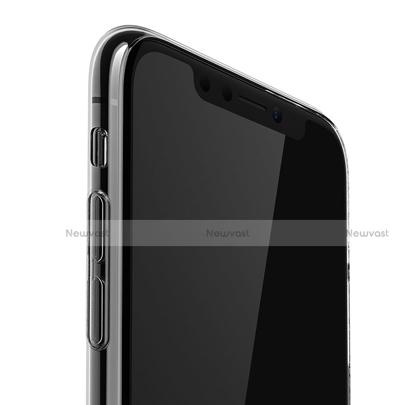 Ultra-thin Transparent TPU Soft Case V06 for Apple iPhone X Clear