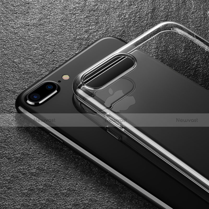 Ultra-thin Transparent TPU Soft Case W03 for Apple iPhone 7 Plus Clear