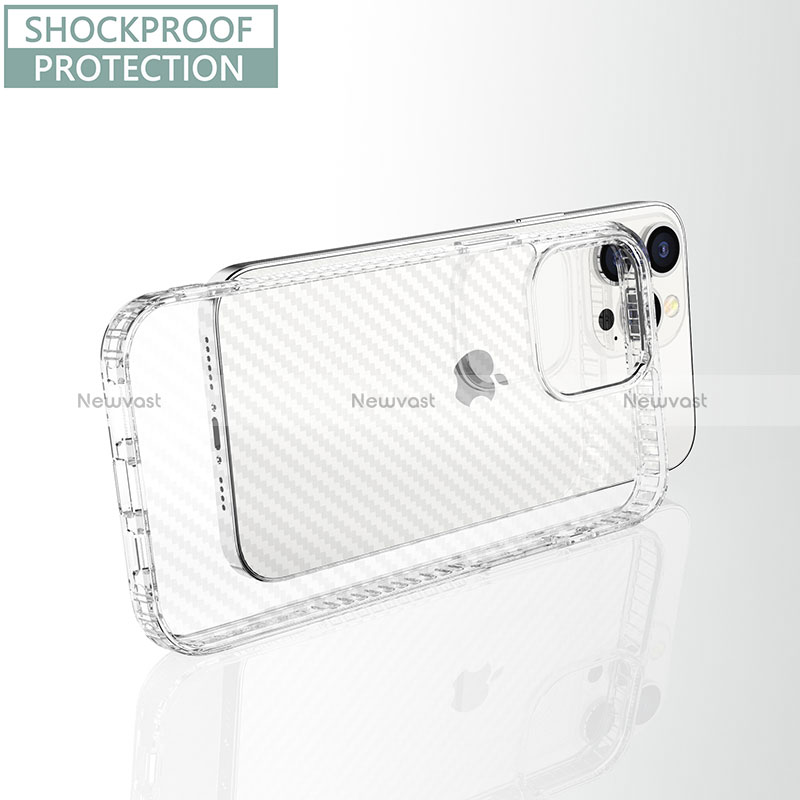 Ultra-thin Transparent TPU Soft Case YJ1 for Apple iPhone 12 Pro Max