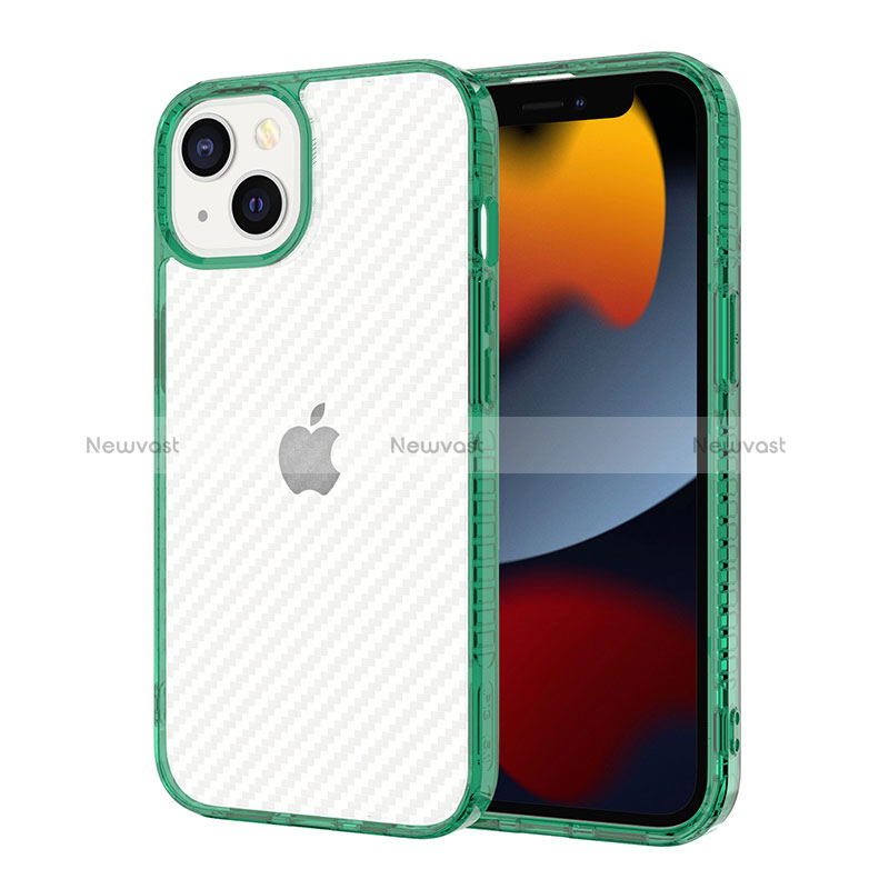 Ultra-thin Transparent TPU Soft Case YJ1 for Apple iPhone 13