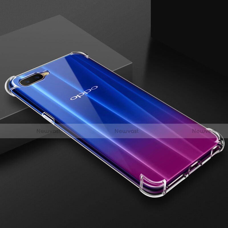 Ultra-thin Transparent TPU Soft Case Z01 for Oppo K1 Clear