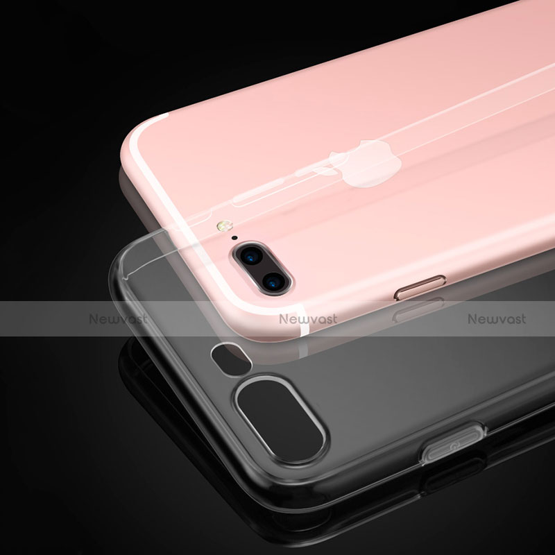 Ultra-thin Transparent TPU Soft Case Z02 for Apple iPhone 7 Plus Clear