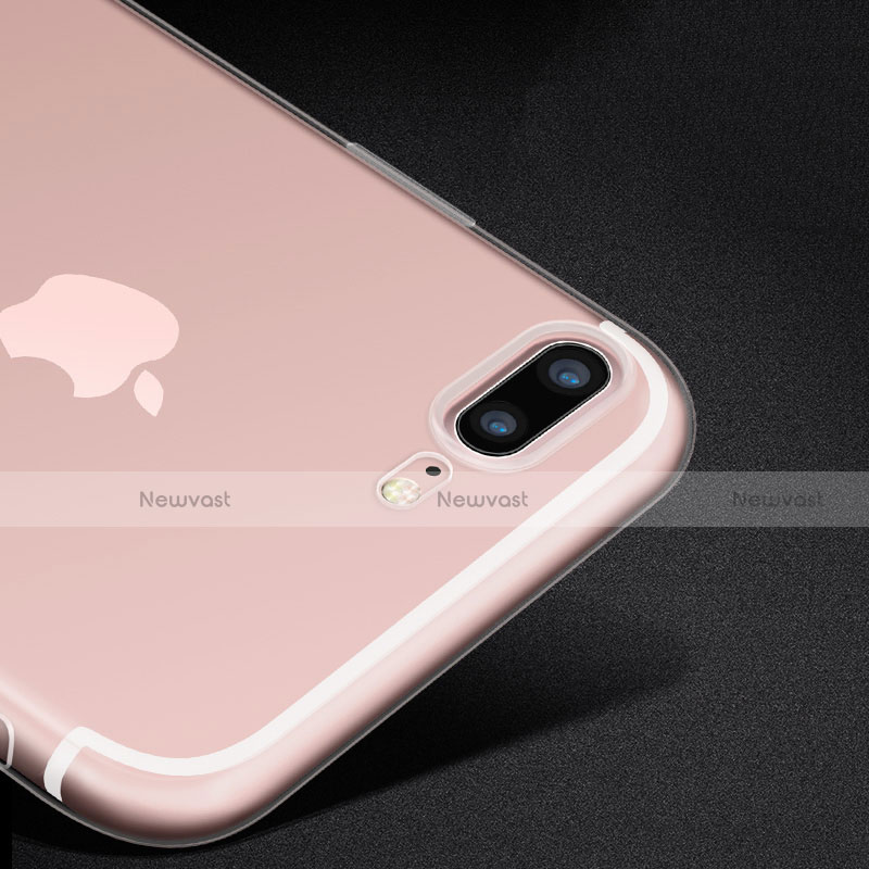 Ultra-thin Transparent TPU Soft Case Z02 for Apple iPhone 7 Plus Clear