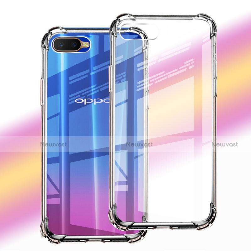 Ultra-thin Transparent TPU Soft Case Z02 for Oppo RX17 Neo Clear