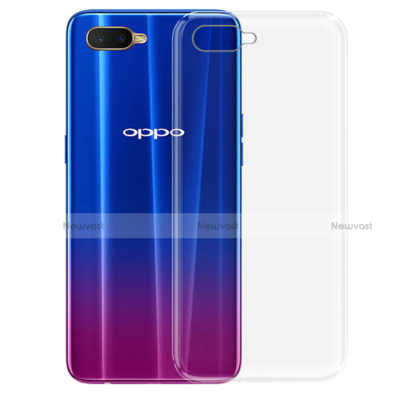 Ultra-thin Transparent TPU Soft Case Z03 for Oppo R15X Clear