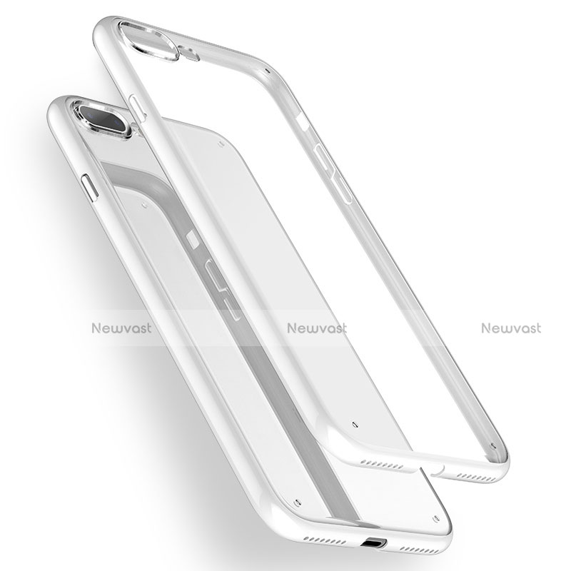 Ultra-thin Transparent TPU Soft Case Z04 for Apple iPhone 7 Plus Clear