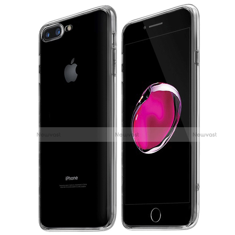 Ultra-thin Transparent TPU Soft Case Z05 for Apple iPhone 8 Plus Clear