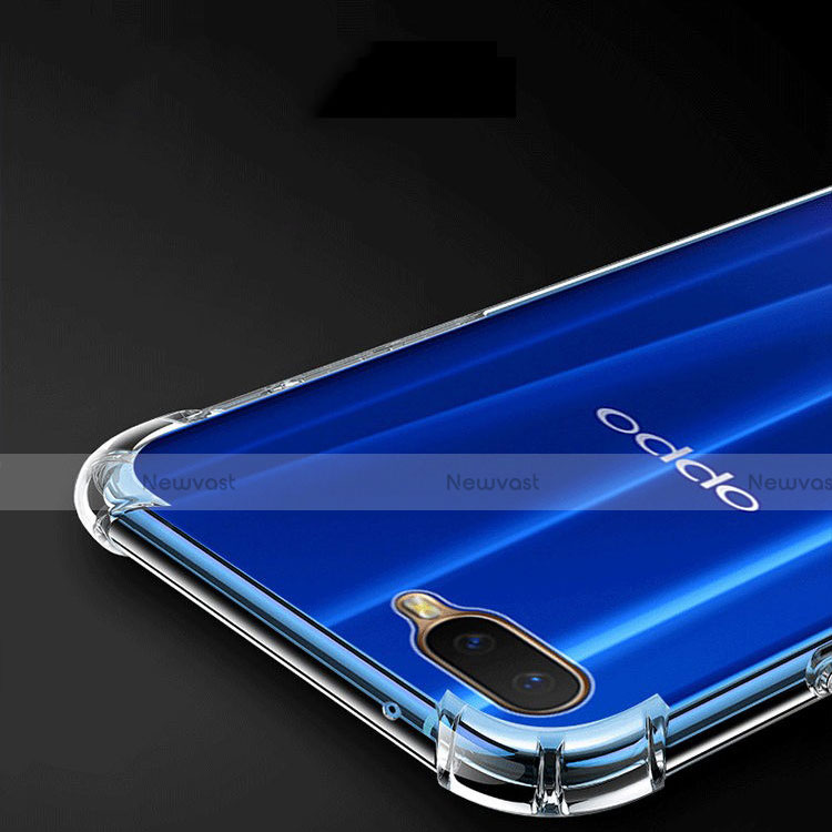 Ultra-thin Transparent TPU Soft Case Z05 for Oppo K1 Clear