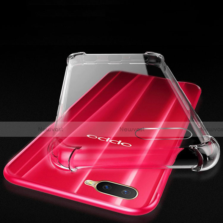 Ultra-thin Transparent TPU Soft Case Z05 for Oppo RX17 Neo Clear