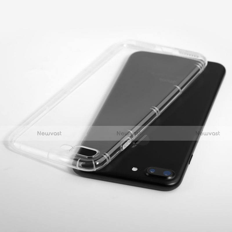 Ultra-thin Transparent TPU Soft Case Z07 for Apple iPhone 7 Plus Clear