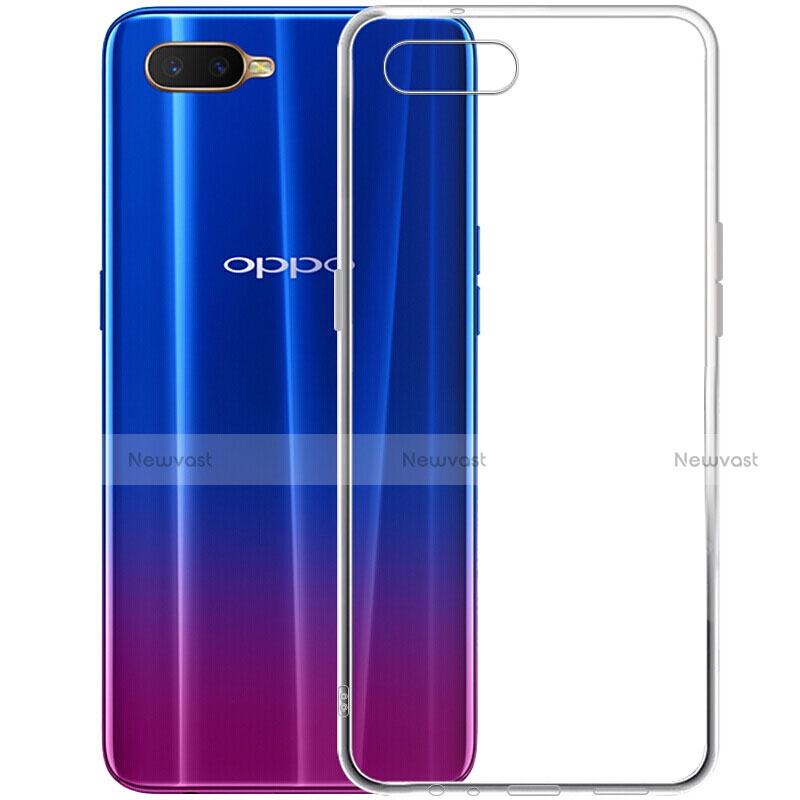 Ultra-thin Transparent TPU Soft Case Z07 for Oppo R15X Clear